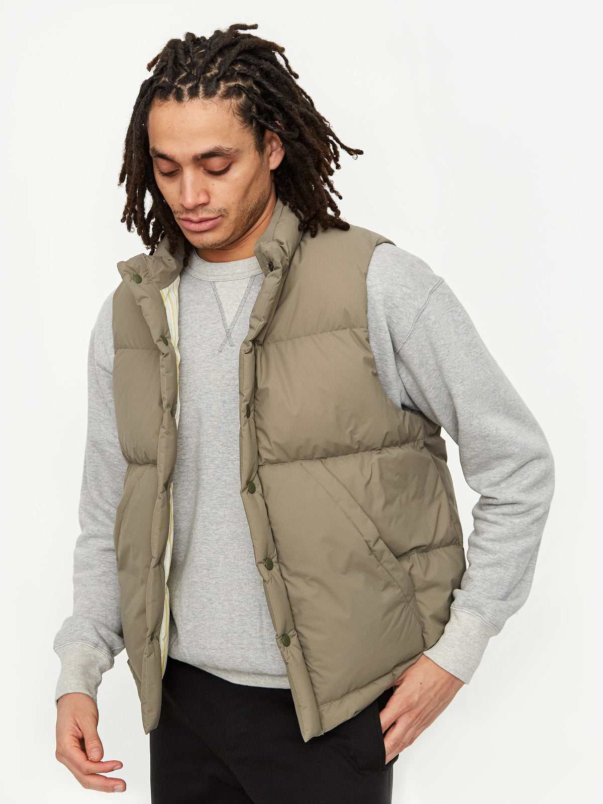 The best quality F/CE x DIGAWEL Puffer Vest - Sage Green F/CE for