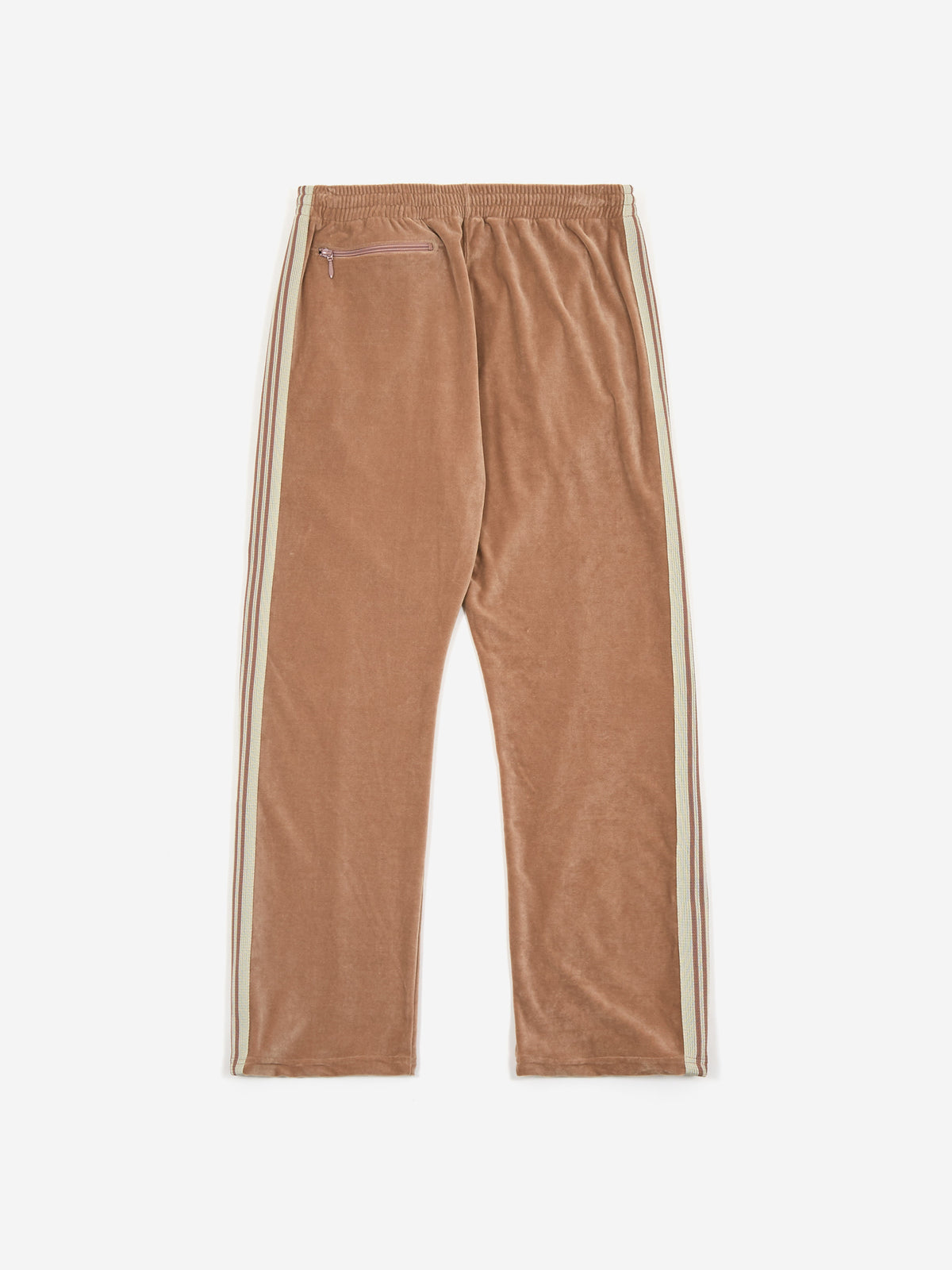 Find the Latest Needles Narrow Track Pant - C/PE Velour - Old Rose