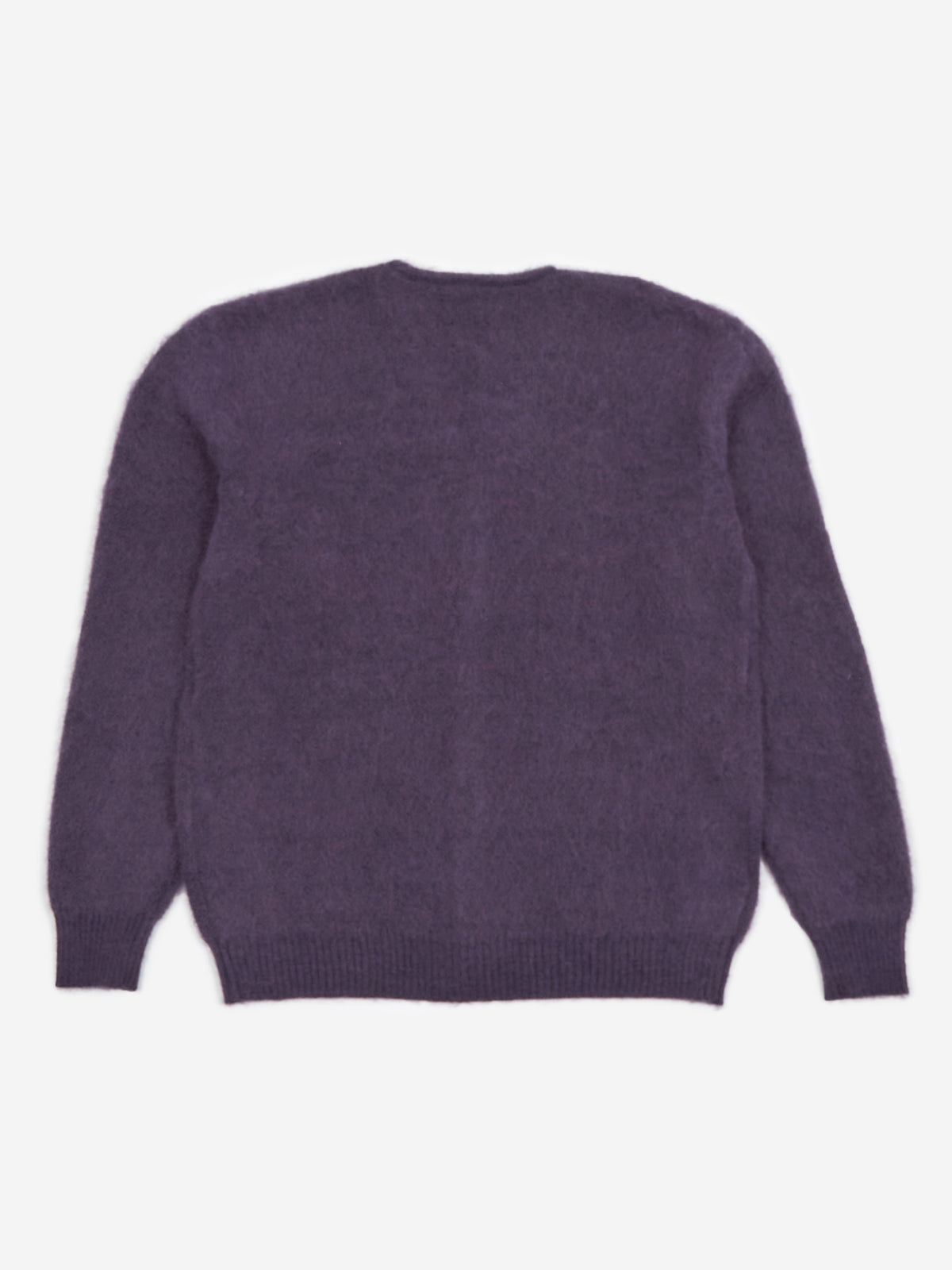 Find your Needles Mohair Cardigan - Solid - Purple Needles in a