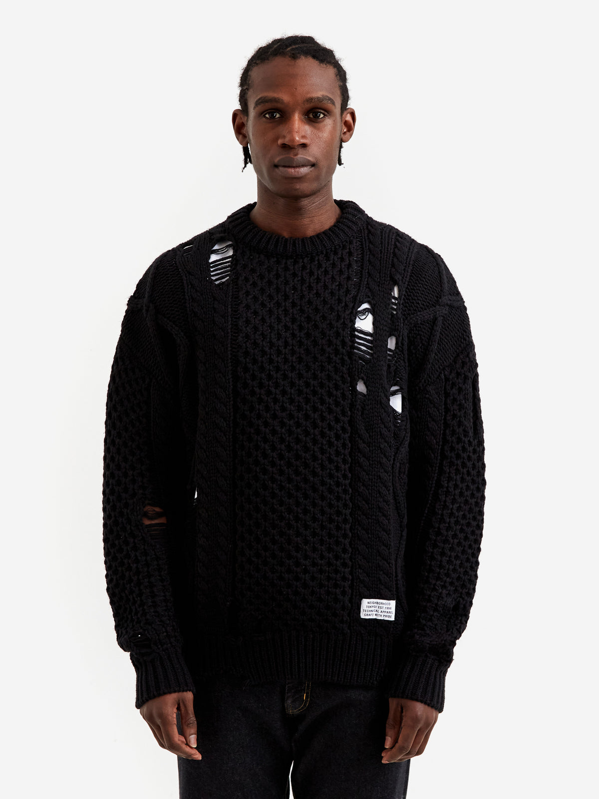 Find the latest news on our Neighborhood Savage Cable Sweater