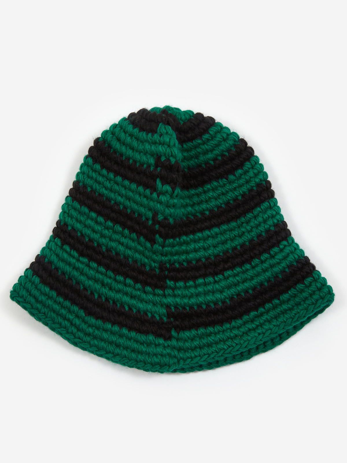 Stussy Swirl Knit Bucket Hat - Forest Stussy Explore the World of
