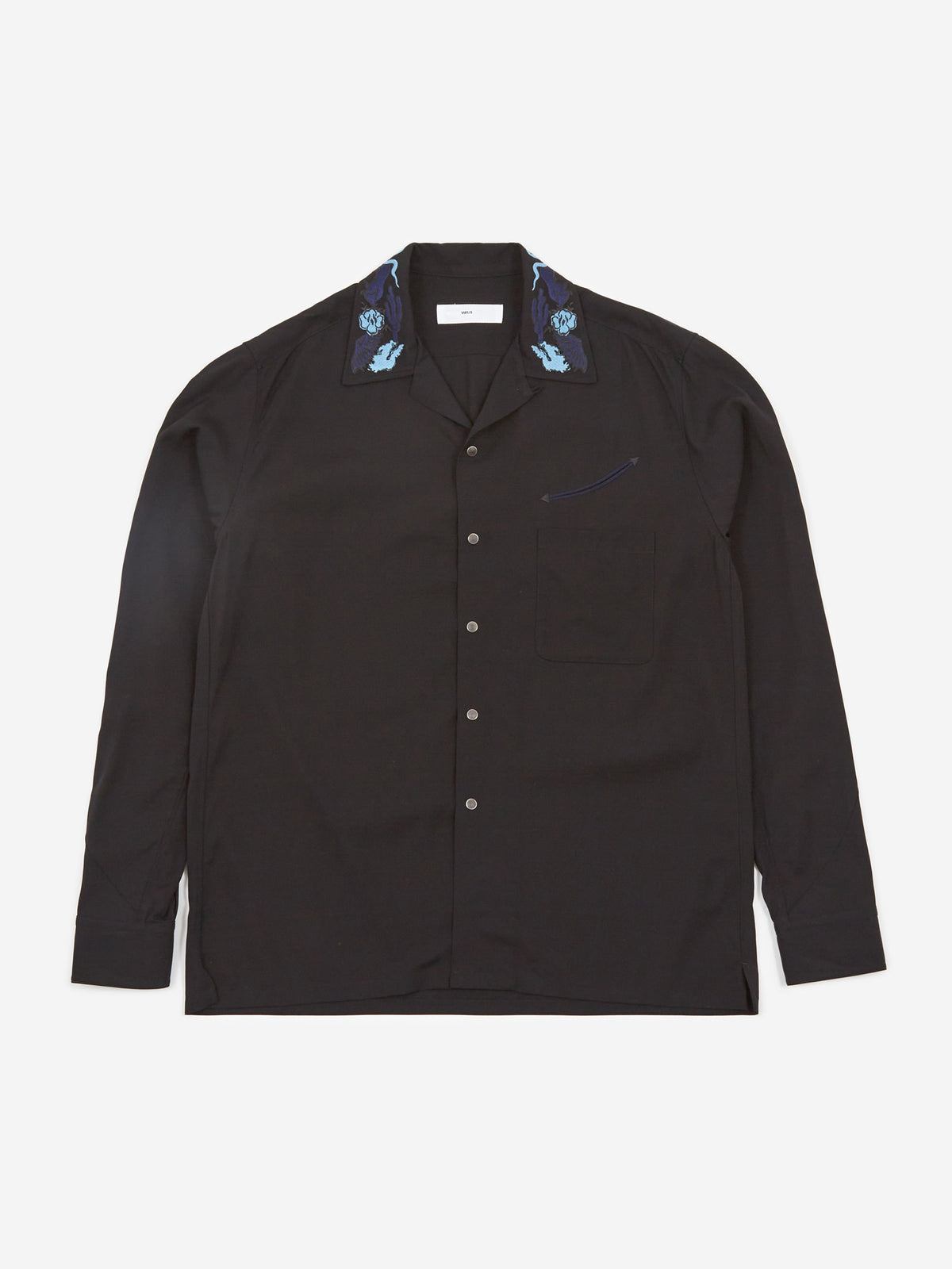 TOGA VIRILIS Rayon twill shirt - シャツ