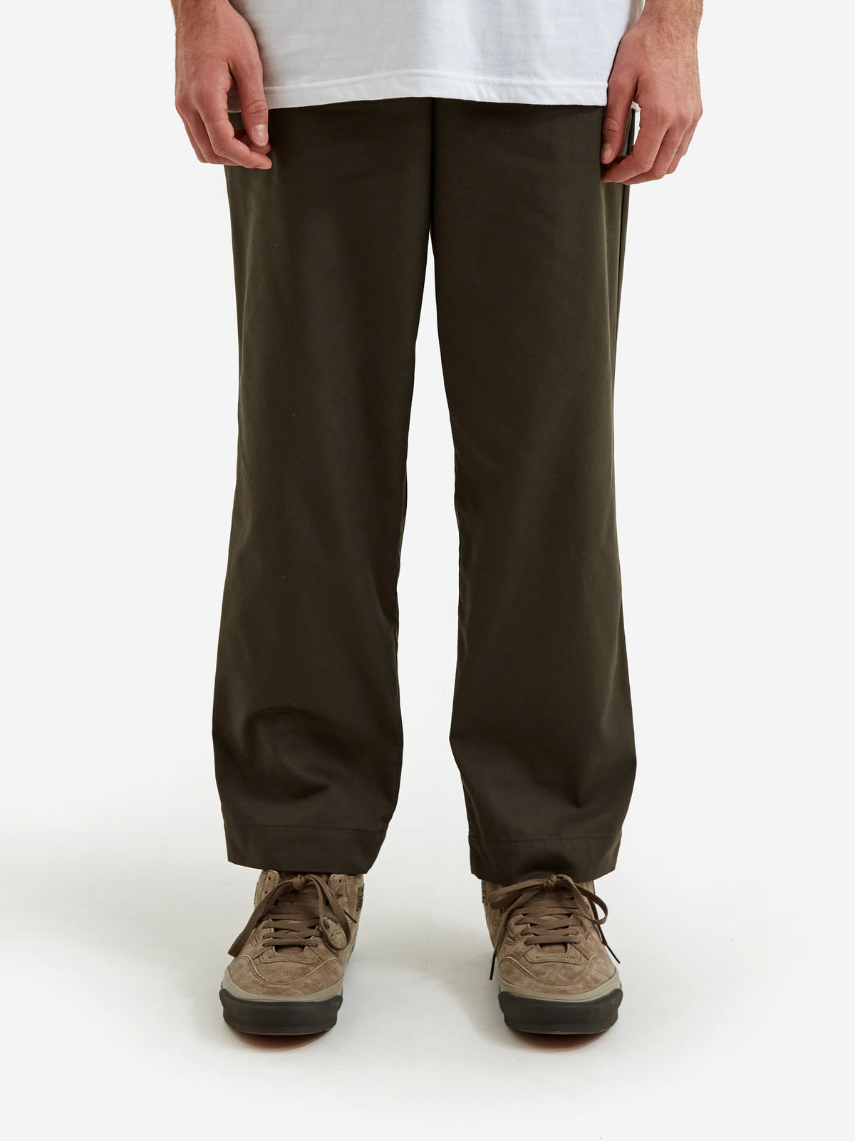 WTAPS Crease / Trousers / COPO. Twill - Olive Drab WTAPS X, Get 