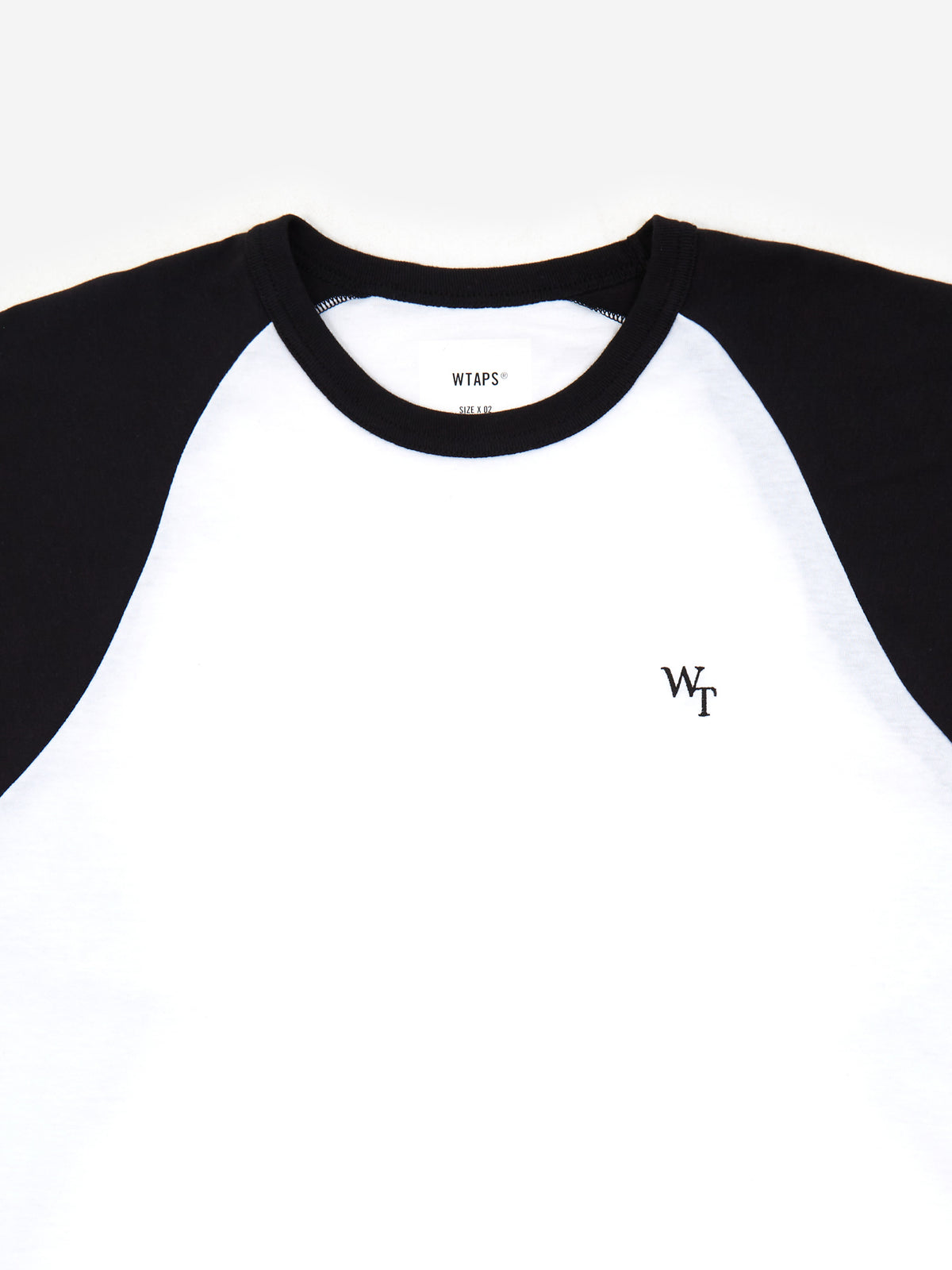 22SS WTAPS IAN / RAGLAN BLACK×OFF WHITE - Tシャツ/カットソー(七分 ...
